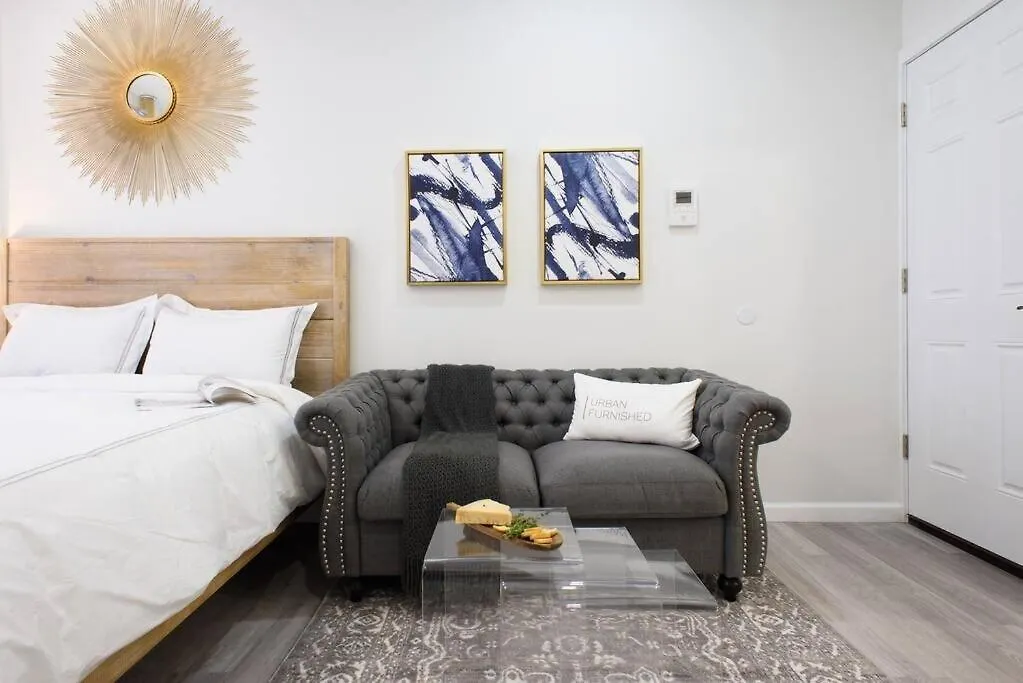 240-12 Brand New Studio Prime Location W&D New York Apartment